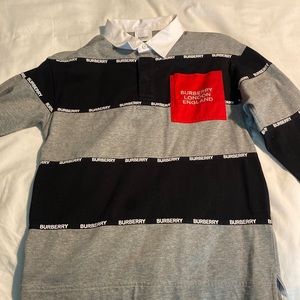 Burberry boys polo with pocket
